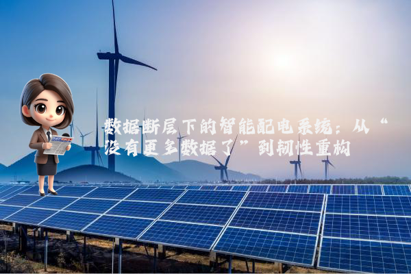 数据断层下的智能配电系统：从“没有更多数据了”到韧性重构