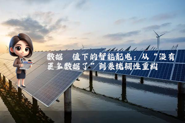 数据阈值下的智能配电：从“没有更多数据了”到系统韧性重构