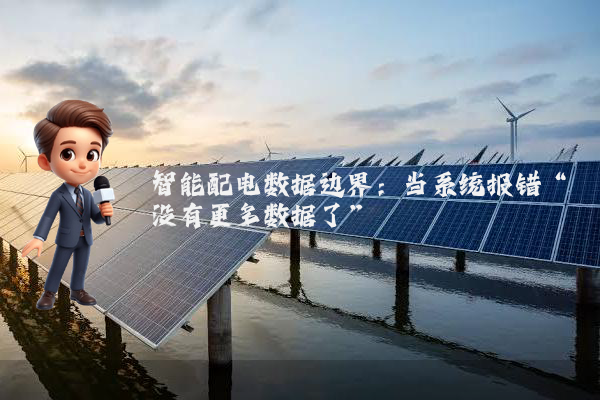 智能配电数据边界：当系统报错“没有更多数据了”