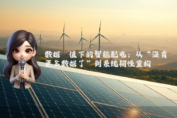 数据阈值下的智能配电：从“没有更多数据了”到系统韧性重构