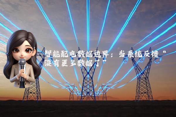 智能配电数据边界：当系统反馈“没有更多数据了”