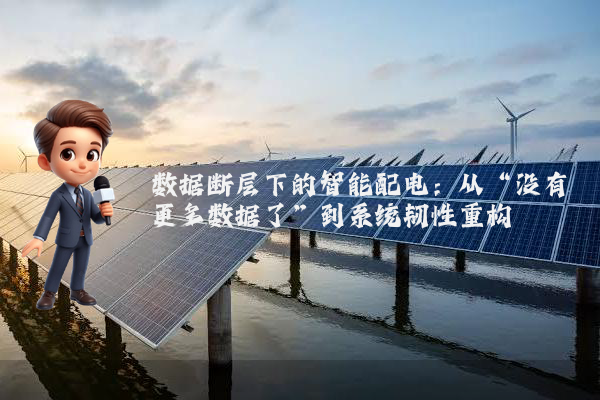 数据断层下的智能配电：从“没有更多数据了”到系统韧性重构