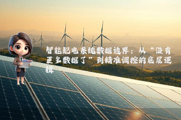 智能配电系统数据边界：从“没有更多数据了”到精准调控的底层逻辑