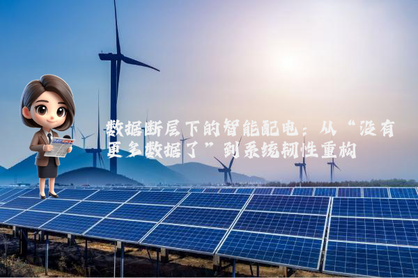 数据断层下的智能配电：从“没有更多数据了”到系统韧性重构