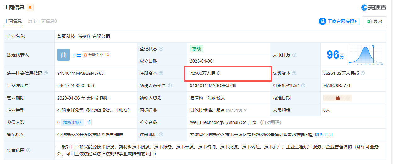图片来源：天眼查APP