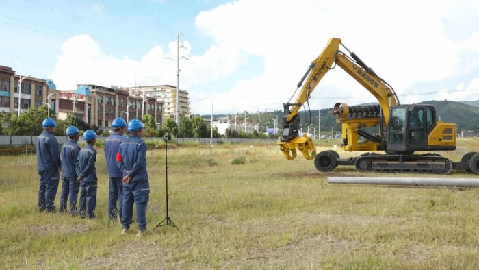 大姚供电局：智能机械化施工赋能配电网建设提质增效